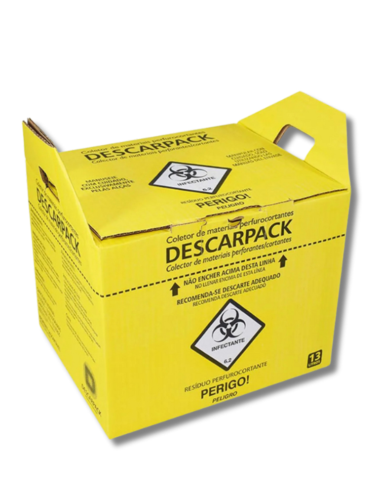 Coletor para Material Perfurocortante (13 litros) 