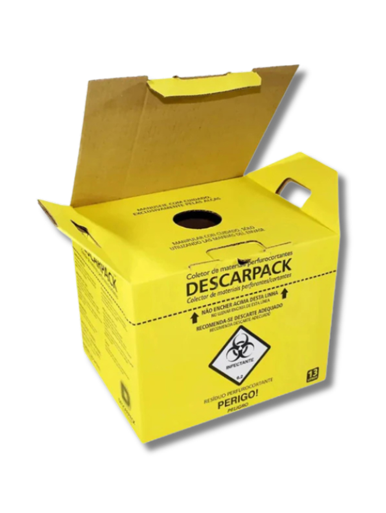 Coletor para Material Perfurocortante (13 litros) 