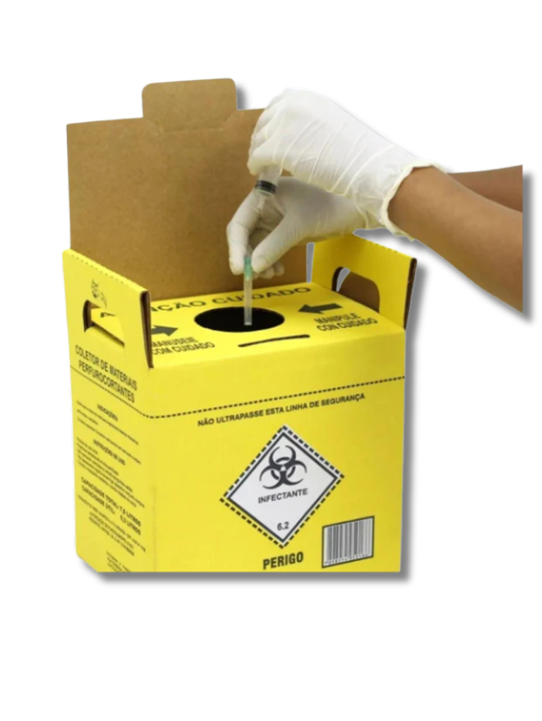 Coletor para Material Perfurocortante (13 litros)  