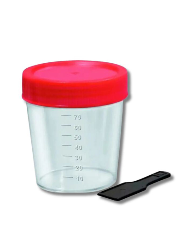 Coletor Universal para Fezes e Urina 80 mL   