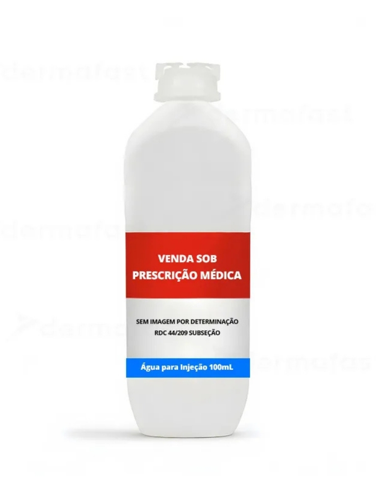 Agua para Injeção 100 mL – Caixa com 48 frascos